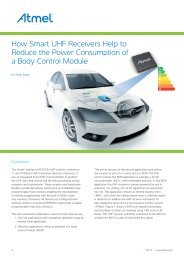 How Smart UHF Receivers Help to Reduce the Power Consumption ...