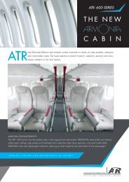 The ARMONIA cabin 2012 - ATR