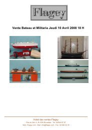 Vente Bateau et Militaria Jeudi 10 Avril 2008 18 H - Auction In Europe