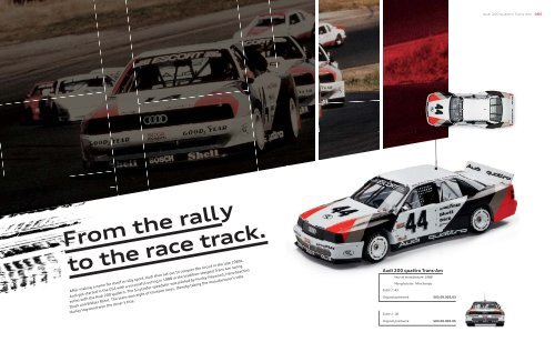 Audi Model Cars Catalogue