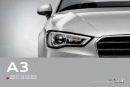 Audi A3 | A3 Sportback Audi S3 | S3 Sportback