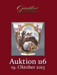 Katalog 116 - Kunstauktionshaus Günther in Dresden