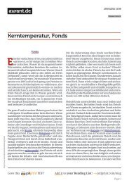 Kerntemperatur Fisch Aurant