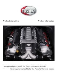 Engine performance kits for the Porsche Cayenne ... - Autobahner