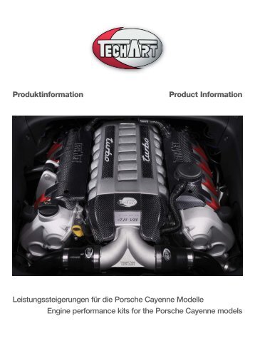 Engine performance kits for the Porsche Cayenne ... - Autobahner