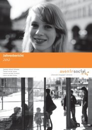 Jahresbericht 2012 - AvenirSocial