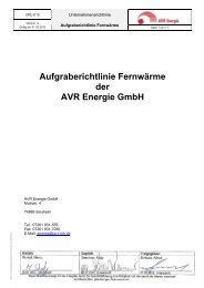 Aufgraberichtlinie Fernwärme - Abfallverwertungsgesellschaft des ...