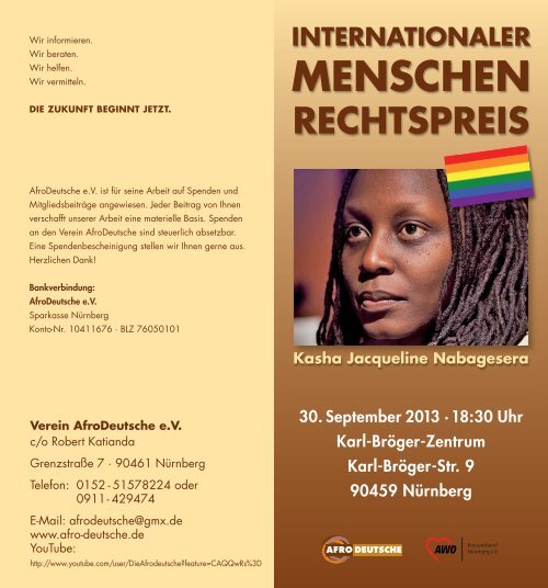 Flyer zum Menschenrechtspreis ( PDF , 2 MB) - AWO Kreisverband ...