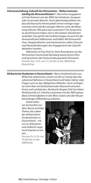 AWOaktuell 2. Halbjahr 2013 - AWO Kreisverband Nürnberg e. V.