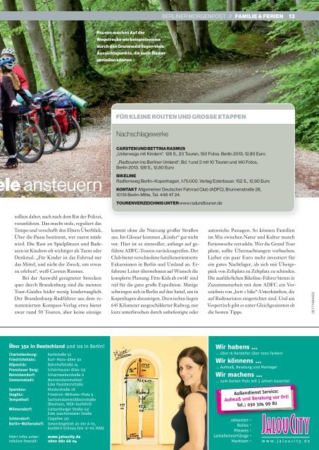 Die Frühjahrs-Ausgabe Juni 2013 finden Sie hier zur Ansicht.