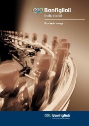 Brochure Industrial - Bonfiglioli