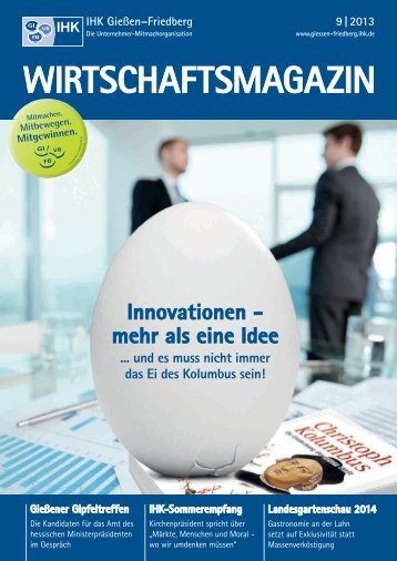 IHK-Wirtschaftsmagazin_Gießen-Friedberg 9/2013 - B4B ...