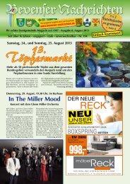 August 2013 - Bevenser Nachrichten