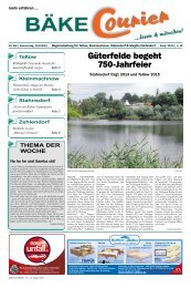 komplette Print-Ausgabe als PDF - Bäke Courier