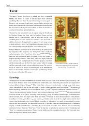 Tarot - www.BahaiStudies.net