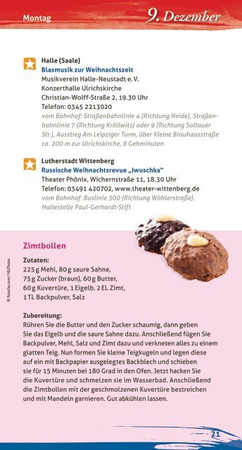 Weihnachtsmärkte auf einen Blick (PDF, 3.43MB) - Bahn