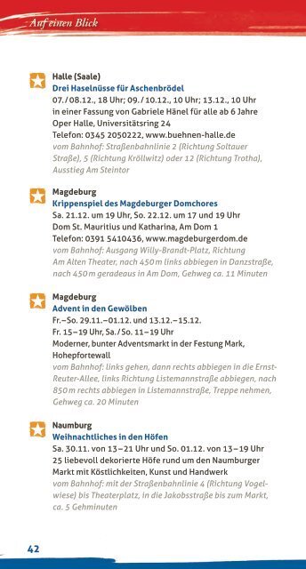 Weihnachtsmärkte auf einen Blick (PDF, 3.43MB) - Bahn