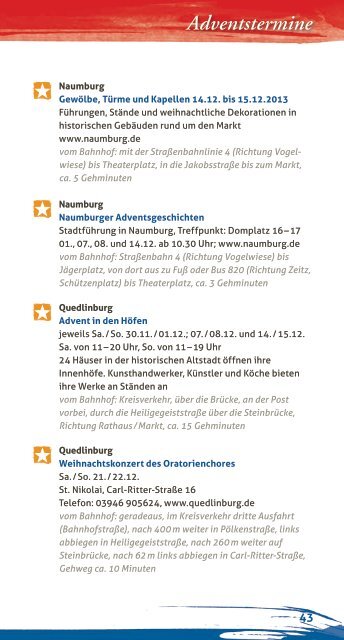 Weihnachtsmärkte auf einen Blick (PDF, 3.43MB) - Bahn