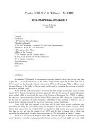 The Roswell Incident - www.BahaiStudies.net