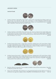 ANCIENT COINS Ancient Greek