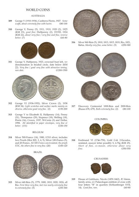 WORLD COINS