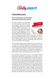 Pressetext herunterladen als .pdf - Bally Wulff Entertainment GmbH