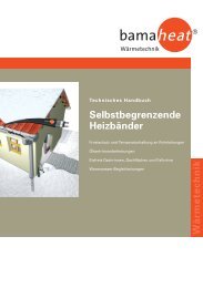 technisches Handbuch - Bamaheat