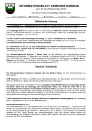 Kollmann 18.11.2012 (284 KB) - .PDF - Gemeinde Barbian