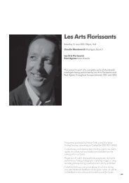 Les Arts Florissants - Barbican