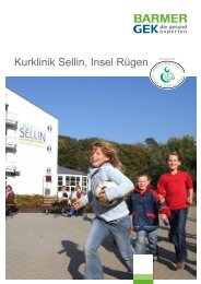 Kurklinik Sellin, Insel Rügen - Barmer GEK