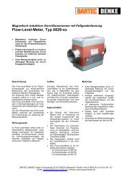 Flow-Level-Meter, Typ 6826-xx
