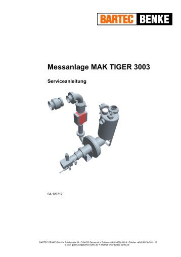 Messanlage MAK TIGER 3003 - Bartec Sicherheits-Schaltanlagen ...