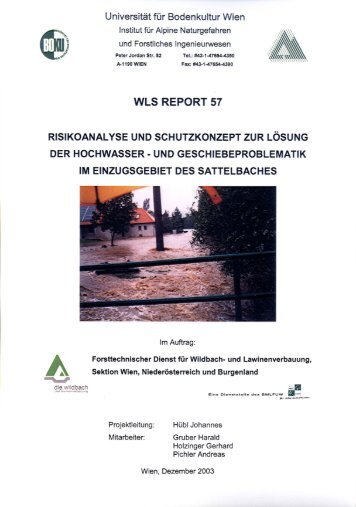 Risikoanalyse und Schutzkonzept zur Lösung der Hochwasser