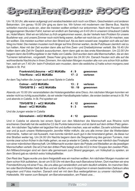 Jahrgang 23 Ausgabe 1 /2006 - TV-Bassenheim 1911