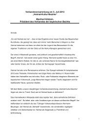 als PDF - bayerischen Bezirke