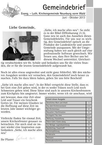 gemeindebrief-web.pdf - Evangelisches Dekanat Cham