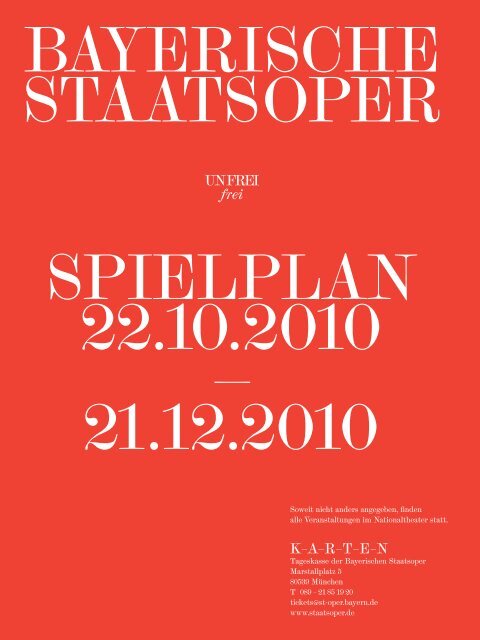 PDF-Download - Bayerische Staatsoper