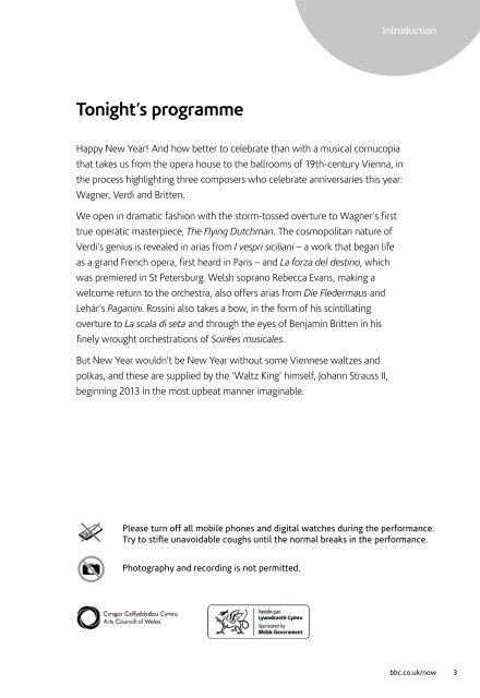 Find out more by downloading our programme notes - BBC