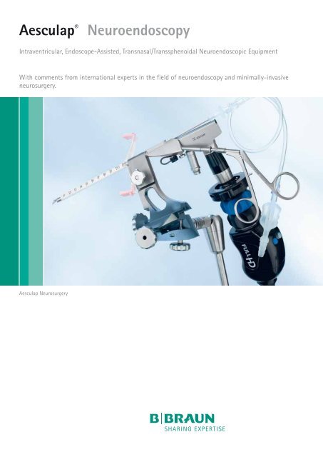 Aesculap® Neuroendoscopy - B. Braun Medical AS