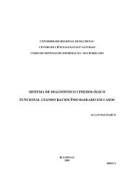 sistema de diagnóstico cinesiológico funcional usando ... - Furb