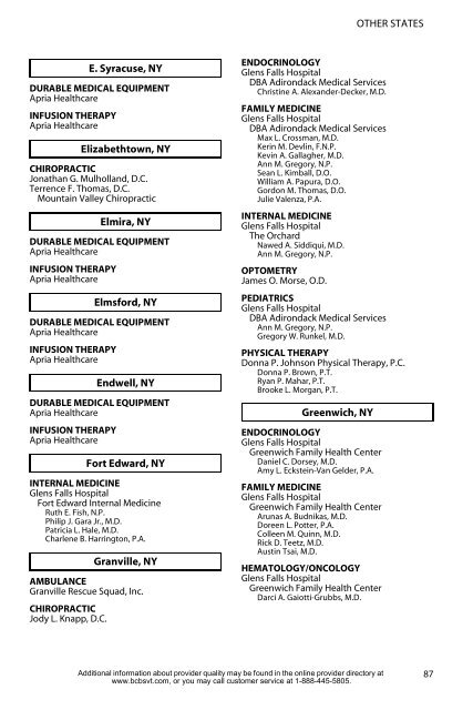 CATAMOUNT BLUE NCQA.sv - Blue Cross Blue Shield