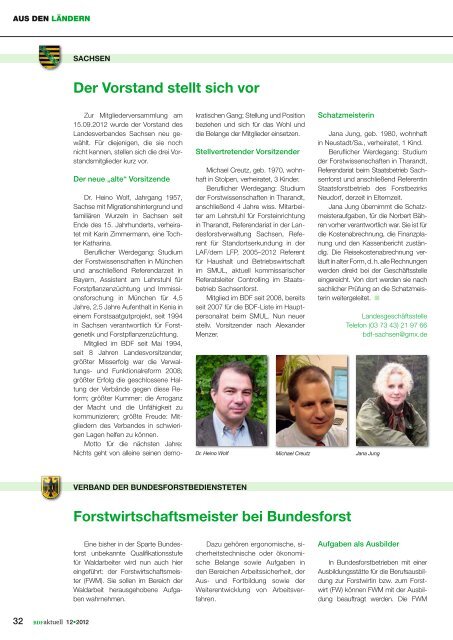 BGH-Urteil Forstfrauen - BDF