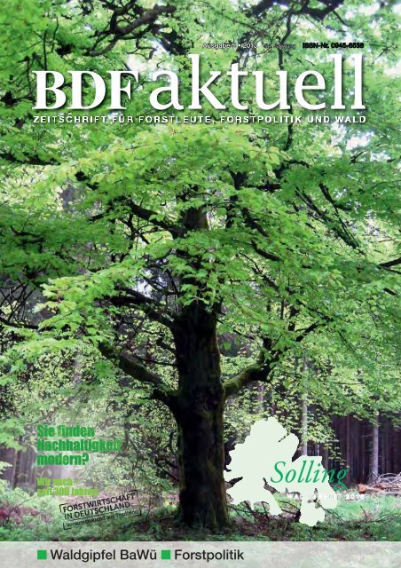 Ausgabe 05/2013 - BDF