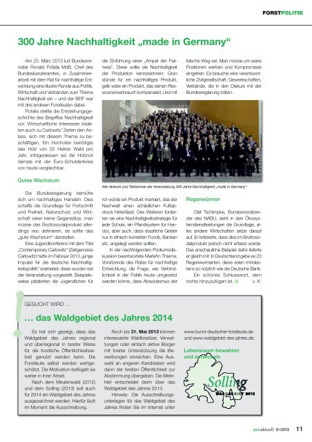 Ausgabe 05/2013 - BDF