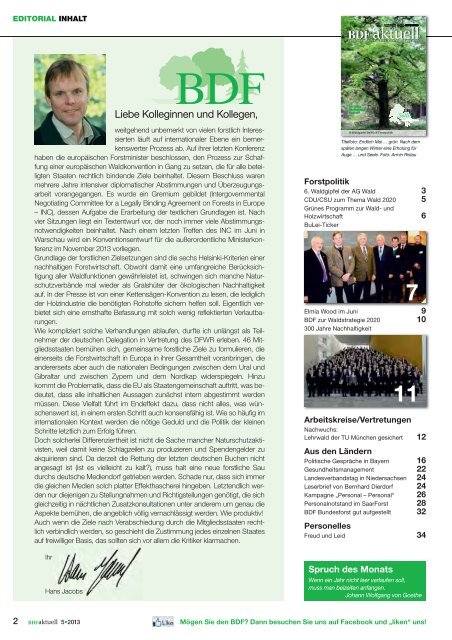 Ausgabe 05/2013 - BDF