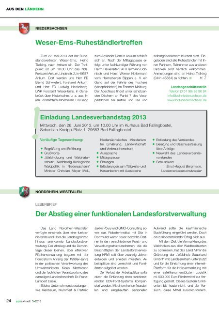 Ausgabe 05/2013 - BDF