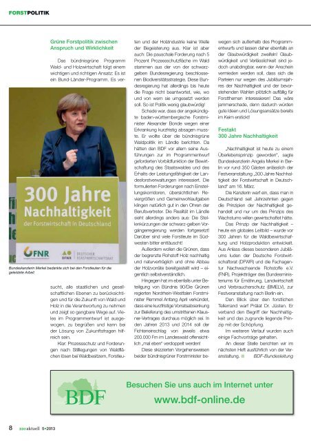 Ausgabe 05/2013 - BDF