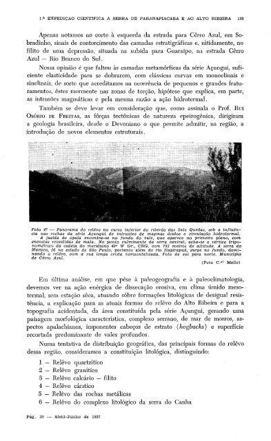 REVISTA BRASILEIRA DE GEOGRAFIA - Biblioteca do IBGE