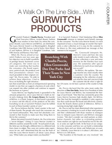 GURWITCH PRODUCTS - Beauty Fashion