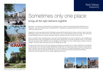 Sometimes only one place - Bellway Homes